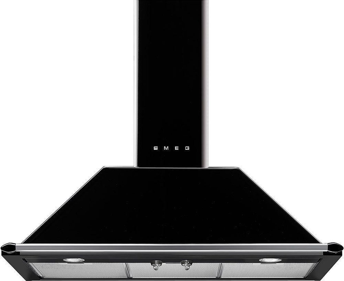 SMEG KT90BLE - Afzuigkap - Wandschouw - 90 cm - Zwart