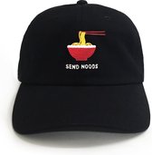 Dad Brand Pet SEND NOODS - Premium Baseball Cap/Trucker Cap - Zwarte Pet Heren