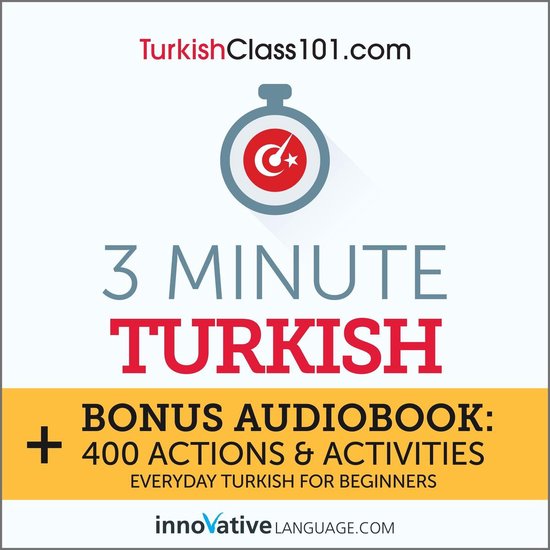 3-Minute Turkish - cover
