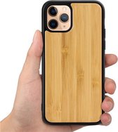 Houten Telefoonhoesje Iphone 7/8/SE (2020) - Bumper case - Bamboo