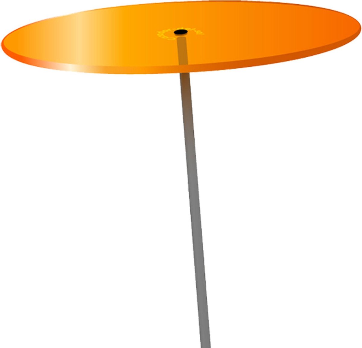 Zonnevangers Cazador Del Sol - tuin decoratie voor buiten - Oranje Ø150mm x 120cm Set1
