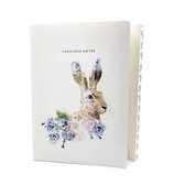 Luxury Hare Notebook - Bullet journal - Dagboek - A5 - Gelinieerd