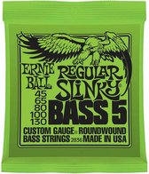 Snarenset basgitaar Ernie Ball EB-2836 Custom Gauge Regular Slinky 5-snarig