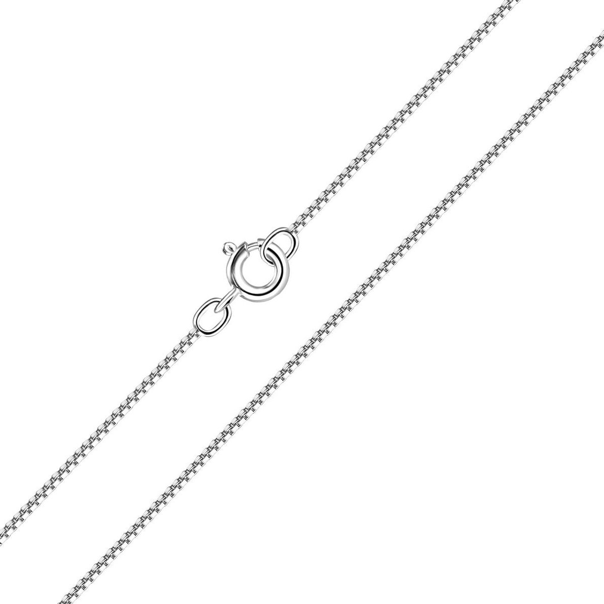 Joy|S -Zilveren ketting - Venetiaans - 40 cm