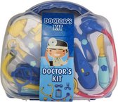 Doktersset - Dokter speelgoed - Multicolor - Kunststof - Set van 10 - Dokterskoffer Ziekenhuis - Arts - Stethoscoop - Spuit - Scalpel