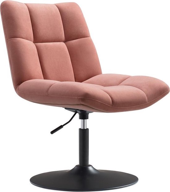 IVOL Design fauteuil Lille – Velvet oudroze