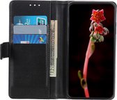 Motorola Moto G 5G Hoesje Portemonnee Kunstleer Book Case Zwart