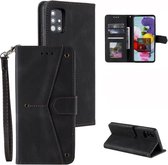 Samsung Galaxy S20 FE Hoesje Retro Book Case Portemonnee Zwart