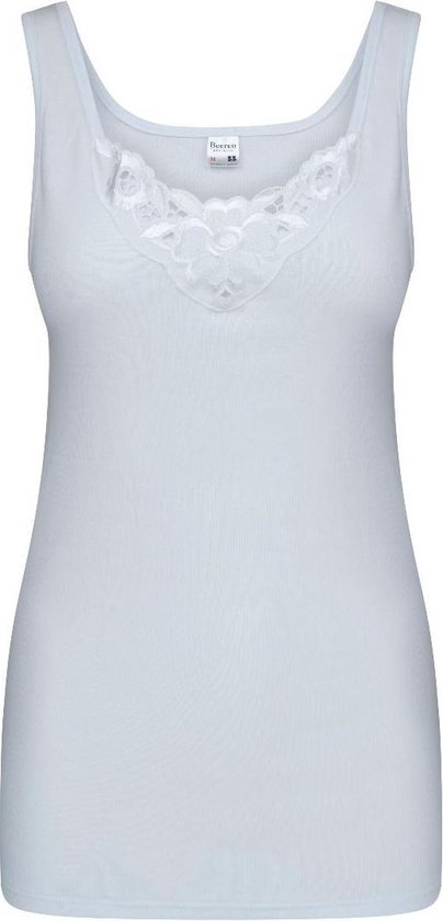 Beeren Bodywear Dames hemd Viola wit, maat XXL