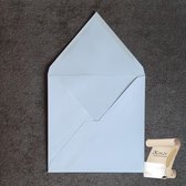 Vierkante Wenskaart envelop (wit) (140 x 140 mm) - 100 grams gegomd - 500 stuks
