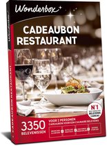 Wonderbox Cadeaubon - Restaurant