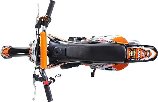 Kindermotor Crossmotor Gepard 2 Takt Oranje - Motorfiest voor Kinderen - Dirt Bike, Motorbike, Motorcross - Actionbikes