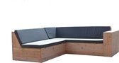 Wood4you - Loungeset 1 Douglas 200x200 cm - incl kussens