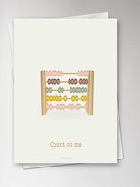 ViSSEVASSE Count On Me - Greeting Card - XS