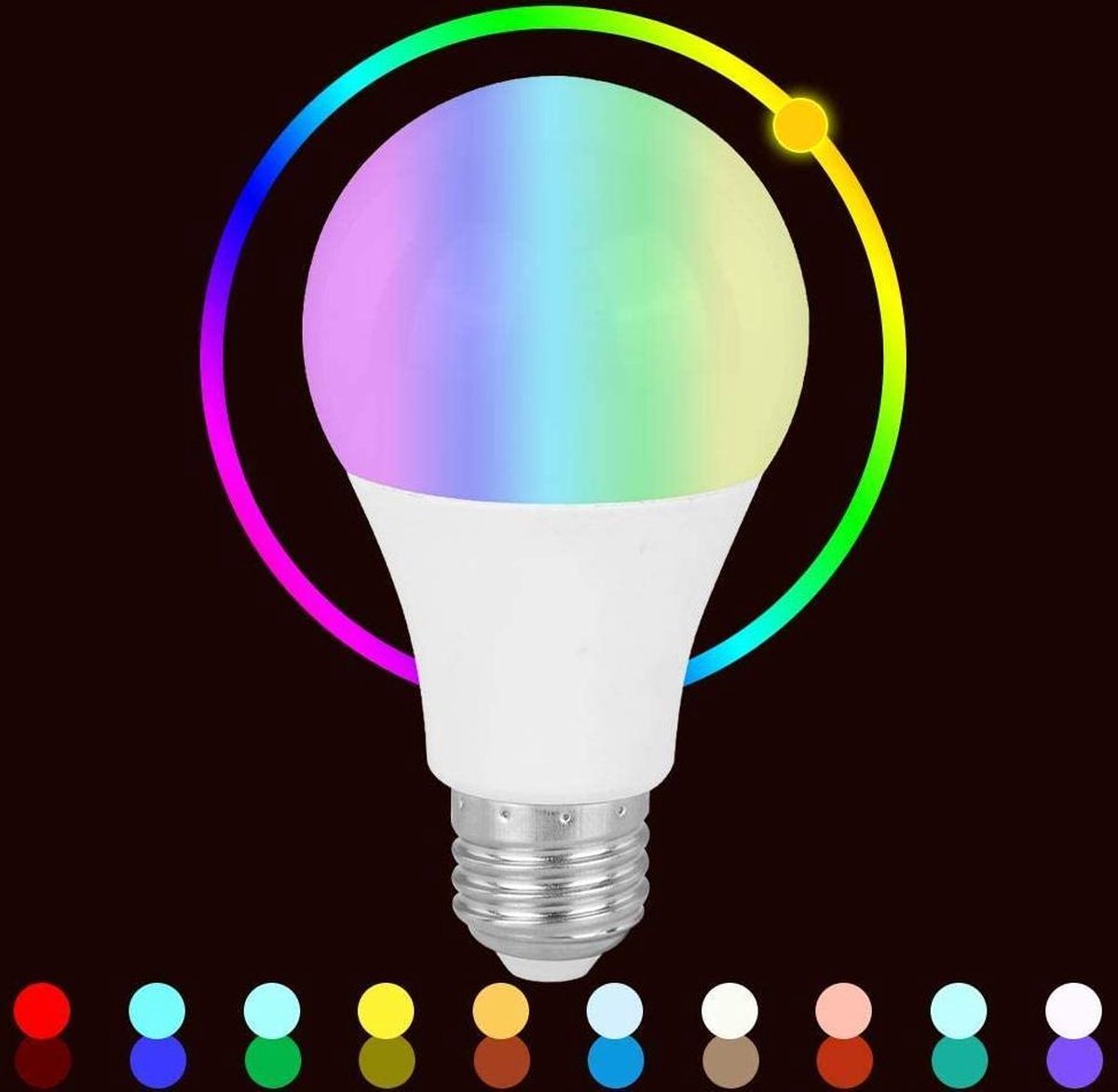 E27 Led Lamp WIFI Smart Bulb Led Lamp E27 Fitting Smart Lamp