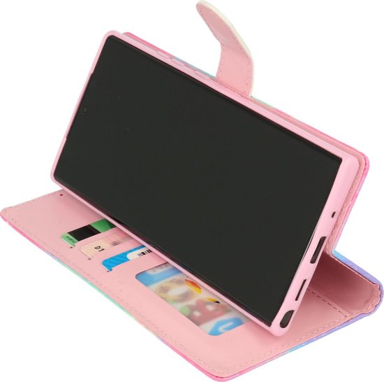 Coque Oppo A52 avec impression - Etui portefeuille - Porte-cartes et languette magnétique - Dromenvanger -rêves et Ressorts