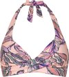 Beachlife Tropical Blush Halter bikinitop met beugel Dames - Maat 38D