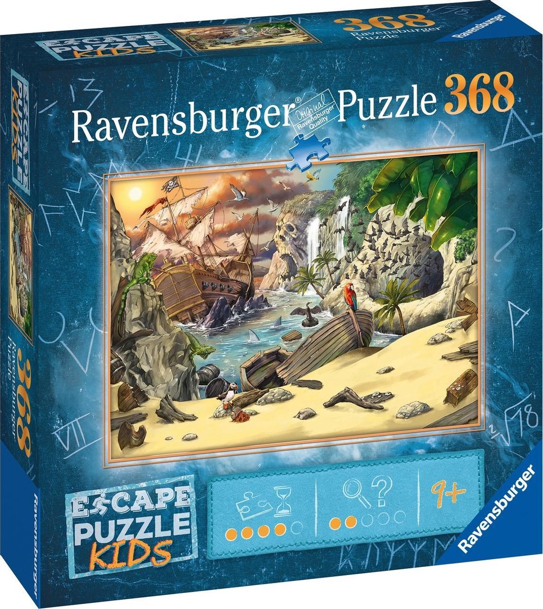 Ravensburger Escape Puzzle Kids Pirates - 368 stukjes