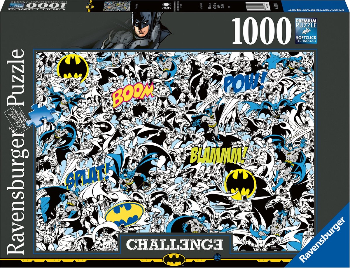 Ravensburger Batman Challenge - legpuzzel - 1000 stukjes