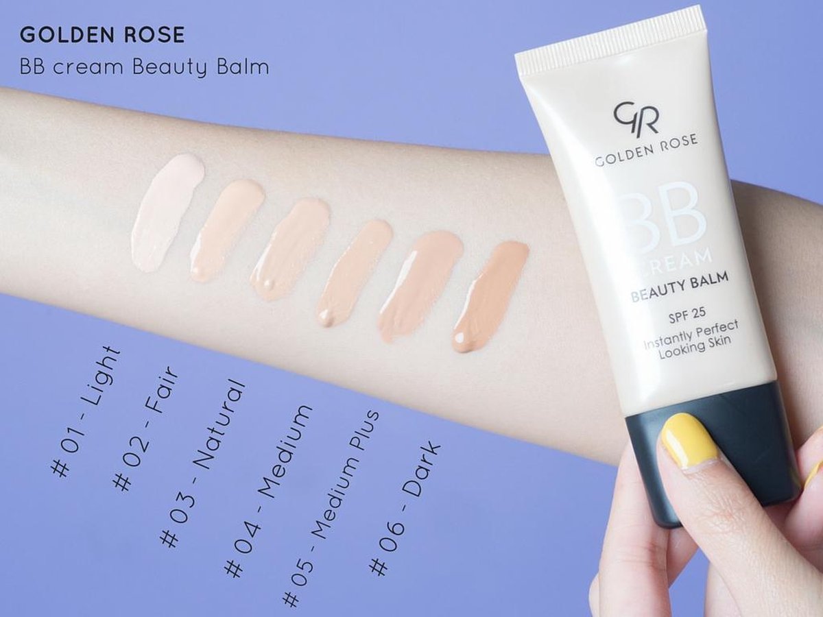Golden Rose Cream Beauty Balm 6 Dark Bol Com