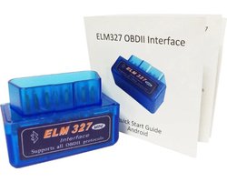 OBD-2 Stekker op BlueTooth - Universeel - Zelf uw auto uitlezen - OBD diagnose scanner - Foutmeldingen wissen
