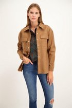 Vmocean ls shirt vma Tobacco brown.