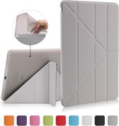 iPad 2018 9.7 inch Book Cover Origami Grijs