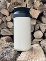 KUPZ - Thermosbeker 350 ml - Ivory Wit/RVS