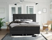 Complete Luxe Boxspring - Sierre - Dreamhouse - 180x200 - Antraciet - Twee persoons - Bed