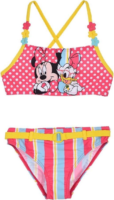 Disney Bikini Minnie Mouse en Katrien Duck maat 98/104