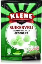 Klene suikervrij eucalyptussmaak groentjes zakje 105 gr