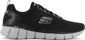 SKECHERS Equalizer 2.0 - Settle the Score - Heren Sneakers Sport Casual schoenen Zwart 51529-BKGY - Maat EU 42 UK 7.5