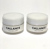 Callance Acryl Poeder Nagels - babyboom en french acrylnagels - acryl extra white 50 ml - acryl cover pink 50 ml