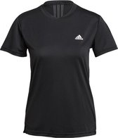 adidas 3-Stripes Sport Shirt Dames - sportshirts - zwart - Vrouwen