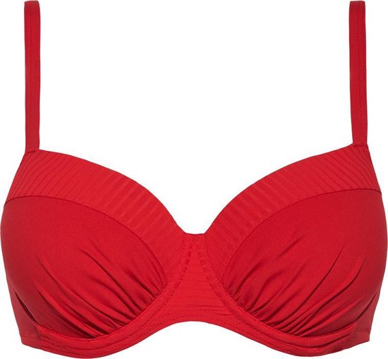 CYELL Dames Bikinitop Voorgevormd met Beugel Rood  -  Maat 40E