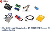 Weer Arduino apparat -- Arduino Uno ESP32 / LCD / 3-sensors kit met handleiding