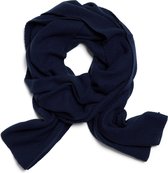 Cashmere and Scarves - Sjaal Eva - Navy / Donkerblauw - Samenstelling 100% Cashmere