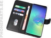 Samsung Galaxy S10 Plus Hoesje Bookcase Zwart - Samsung Galaxy S10 Plus