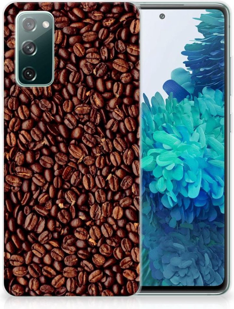 Samsung Galaxy S20 FE Siliconen Case Koffiebonen