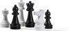 Afbeelding van het spelletje Grote Schaakstukken, schaakset voor binnen en buiten XL schaken - 30 centimeter Koning