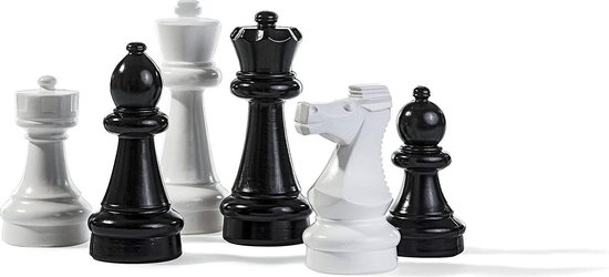 Versterken straal wrijving Grote Schaakstukken, schaakset voor binnen en buiten XL schaken - 30  centimeter Koning... | bol.com