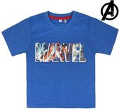 T-Shirt met Korte Mouwen voor kinderen Marvel 73492