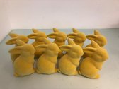 Konijntjes - Geel - 9pcs