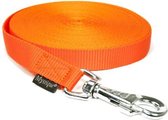 Mystique Nylon Tracking Leash Neon Oranje 20mm - 10m