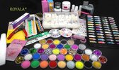 Acrylnagels StartersPakket |B| 120 delig | 90 Colors | Acryl Nagels set | Acryl Starter Kit | Nail Art Pakket | 500 Franse Nageltips | Manicure Set voor Nail Art Kit | Nagel Decora