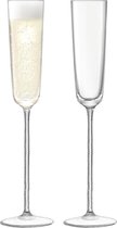 L.S.A. Champagne Theatre Champagne Flute - 120 ml - Set van 2 Glazen