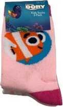 Disney Finding Dory kindersokken - Maat 31-34 - Multicolor - 3 paar