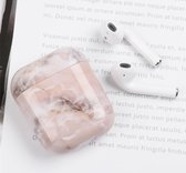 Airpods case "Pink Marble" - Airpods hoesje - Airpods case - Airpod case - Airpods hoesje