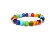 Chakra armband - Natuurstenen - met elastische band