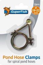 Superfish Spiraalslangklem 2 stuks - Filters - 19-22 mm